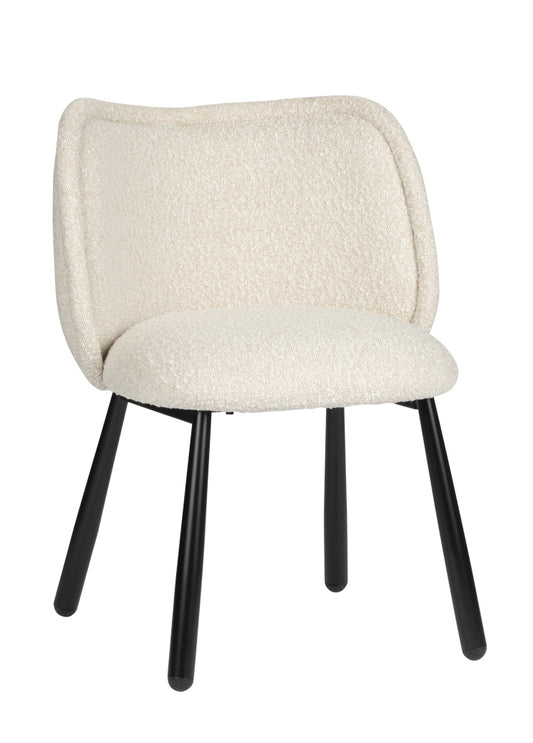 Chaise panda blanc (lot de 2 chaises)