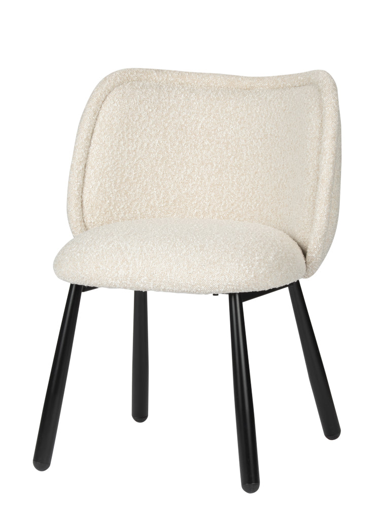 Chaise panda blanc (lot de 2 chaises)