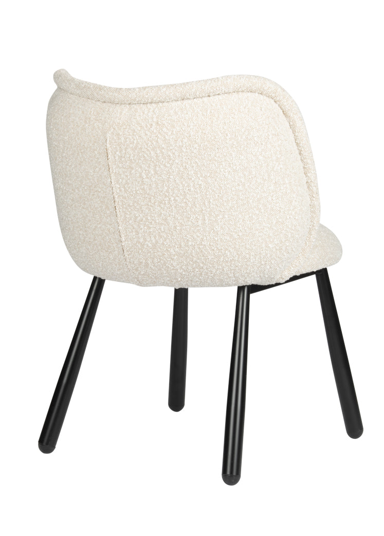 Chaise panda blanc (lot de 2 chaises)