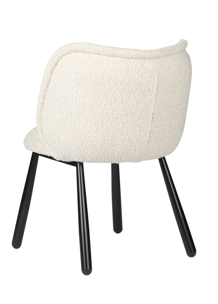 Chaise panda blanc (lot de 2 chaises)